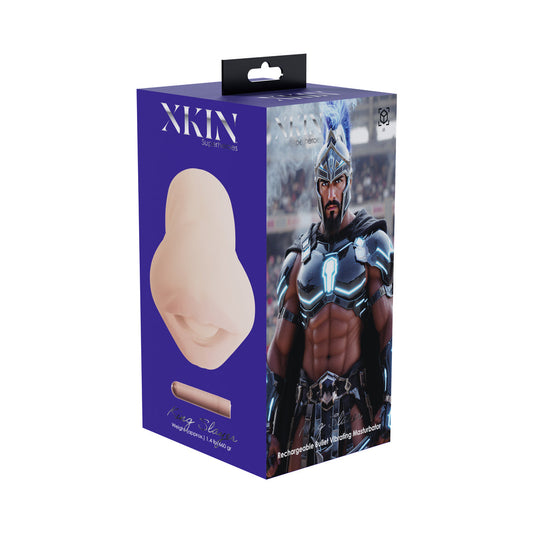 SHOTS - XKIN KING SLAYER MOUTH MASTURBATOR WITH VIBRATING BULLET