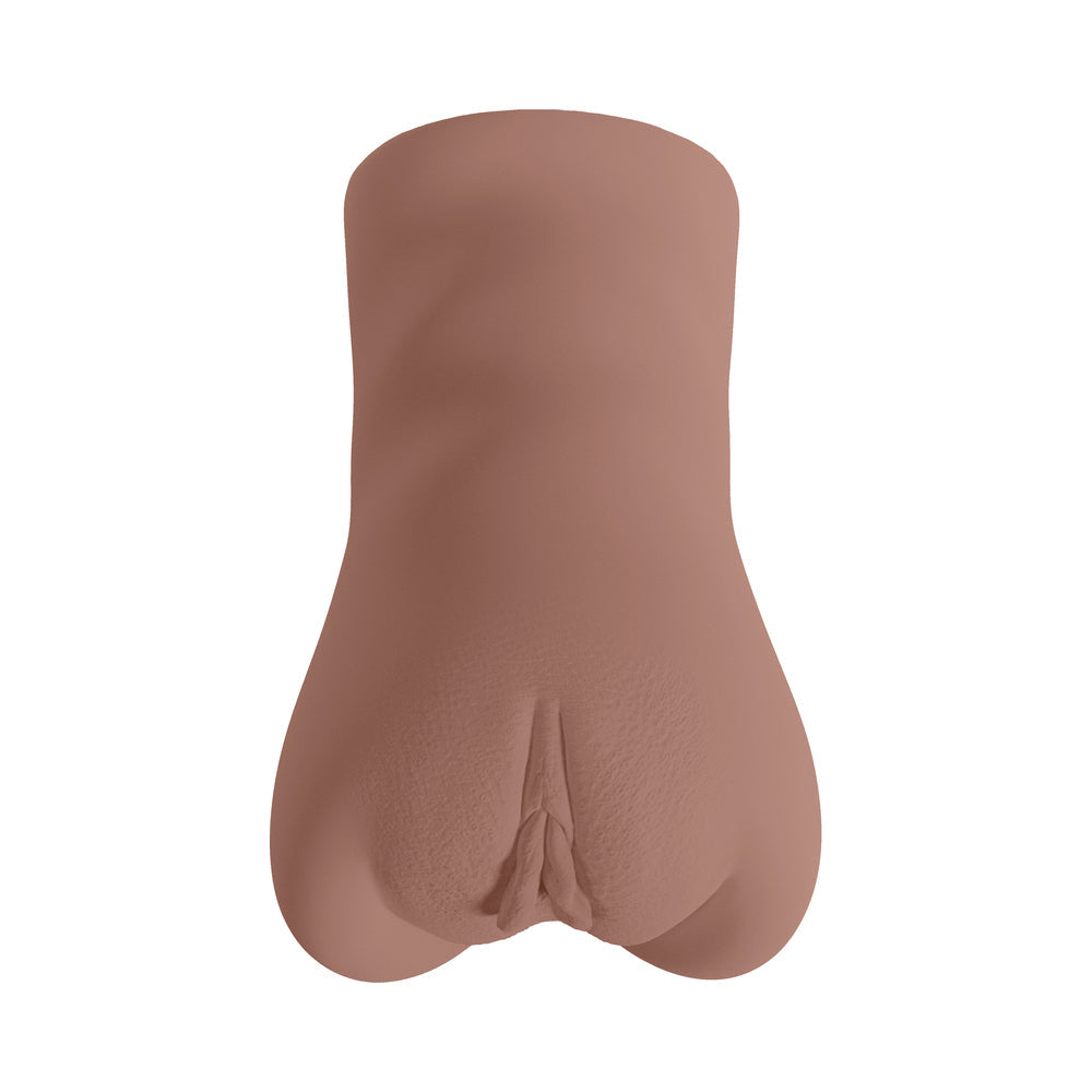 SHOTS - XKIN GOLDESS DUAL CHANNEL MASTURBATOR WITH VIBRATING BULLET
