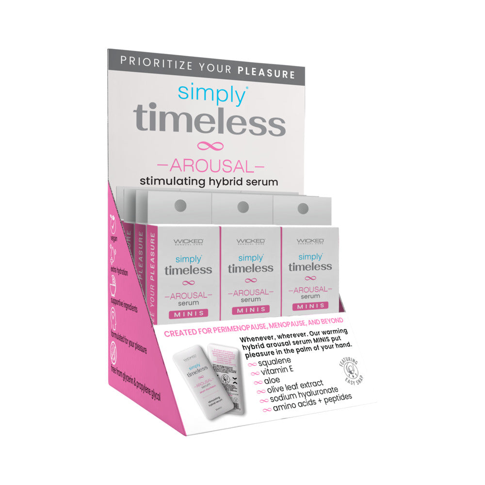 WICKED - SIMPLY TIMELESS AROUSAL SNAP 5 PACK DISPLAY OF 12