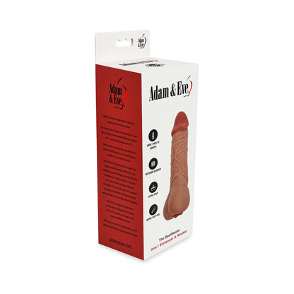 ADAM & EVE - THE BEEFMASTER 2-IN-1 ENHANCER/STROKER