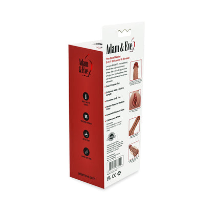 ADAM & EVE - THE BEEFMASTER 2-IN-1 ENHANCER/STROKER
