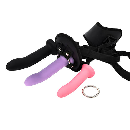 ADAM & EVE - EVE''S SILICONE STRAP ON PLAY SET