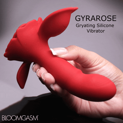 XR BRANDS - BLOOMGASM GYRATING SILICONE VIBRATOR