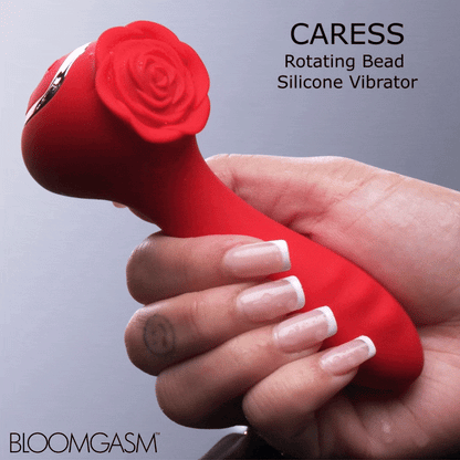 XR BRANDS - BLOOMGASM MOVING BEAD SILICONE VIBRATOR