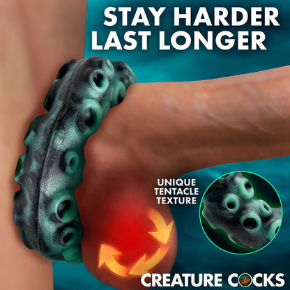 XR BRANDS - CREATURE COCKS OCTO-GRIP SILICONE COCK RING