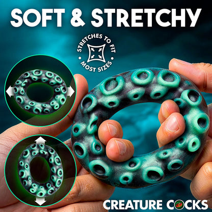 XR BRANDS - CREATURE COCKS OCTO-GRIP SILICONE COCK RING