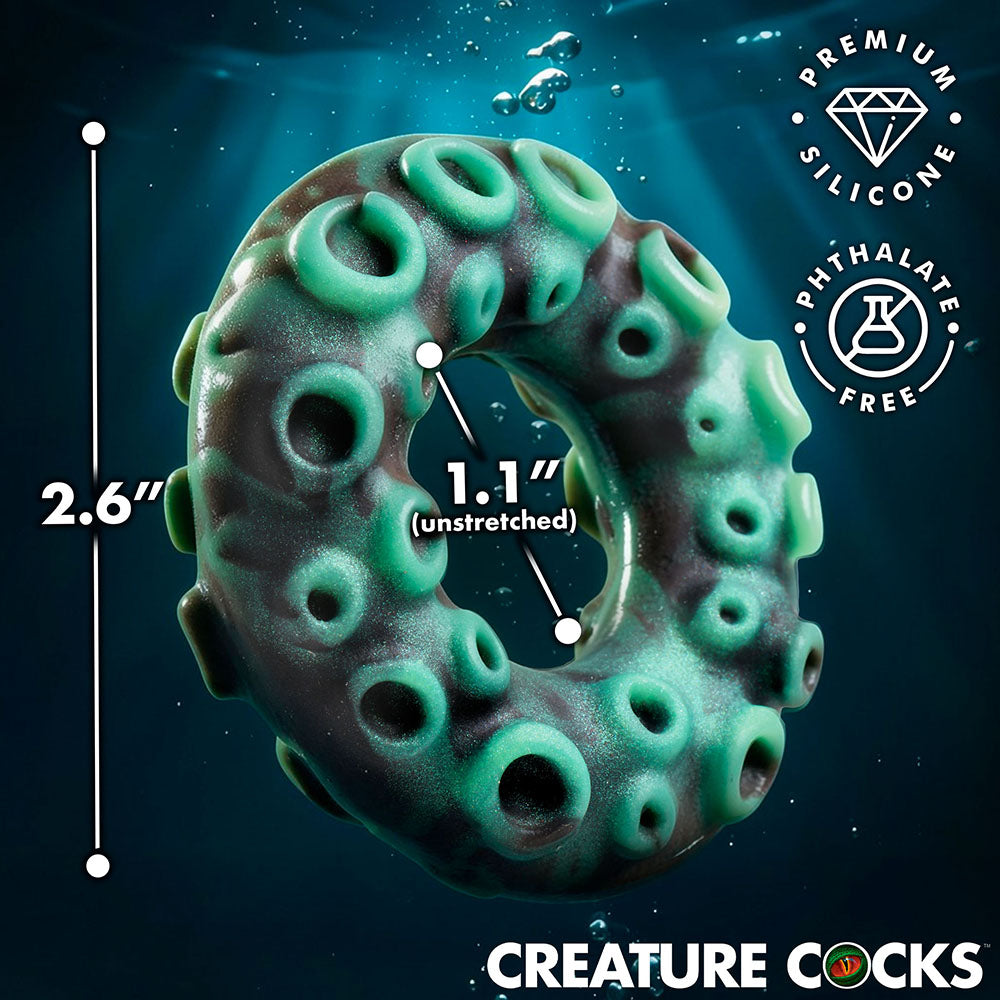 XR BRANDS - CREATURE COCKS OCTO-GRIP SILICONE COCK RING