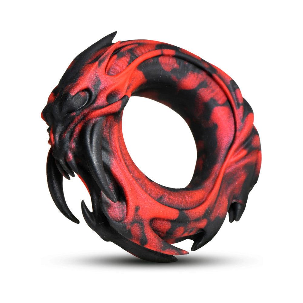 XR BRANDS - CREATURE COCKS HELL FANG SILICONE COCK RING
