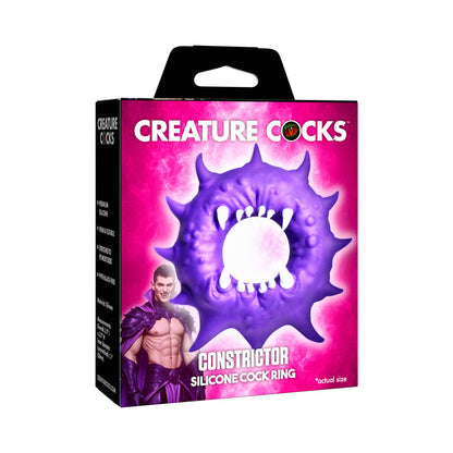 XR BRANDS - CREATURE COCKS CONSTRICTOR SILICONE COCK RING