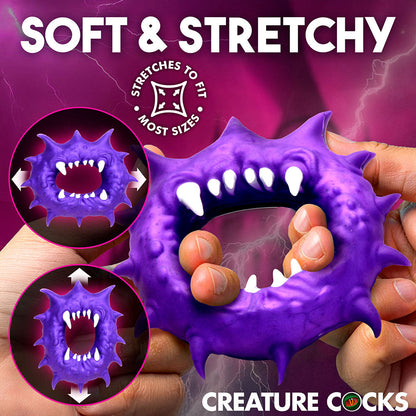 XR BRANDS - CREATURE COCKS CONSTRICTOR SILICONE COCK RING