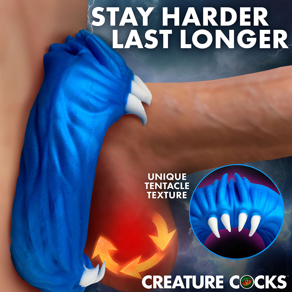 XR BRANDS - CREATURE COCKS VENOM LOOP SILICONE COCK RING