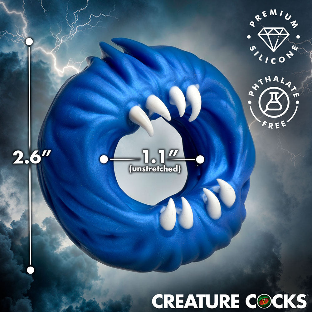XR BRANDS - CREATURE COCKS VENOM LOOP SILICONE COCK RING