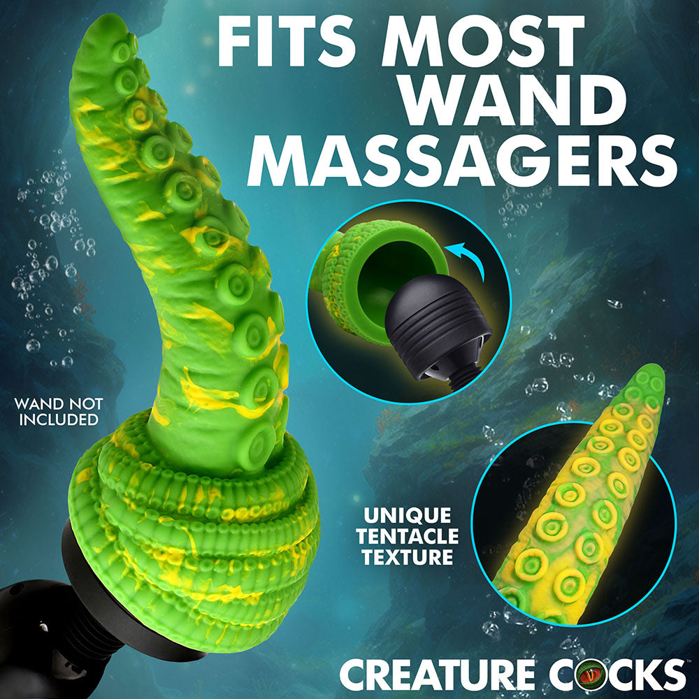 XR BRANDS - CREATURE COCKS TENTACLE SILICONE WAND ATTACHMENT