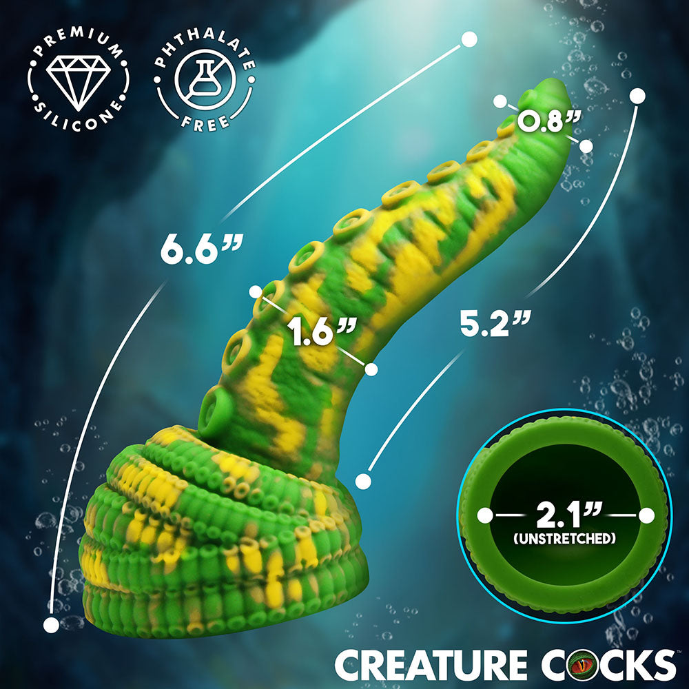 XR BRANDS - CREATURE COCKS TENTACLE SILICONE WAND ATTACHMENT