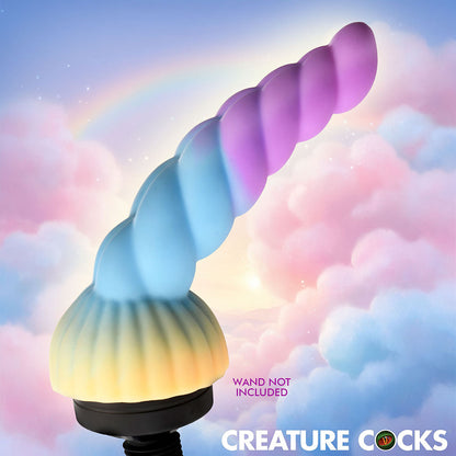 XR BRANDS - CREATURE COCKS UNICORN SILICONE WAND ATTACHMENT