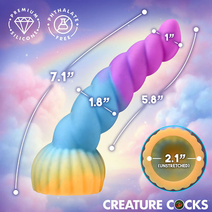 XR BRANDS - CREATURE COCKS UNICORN SILICONE WAND ATTACHMENT