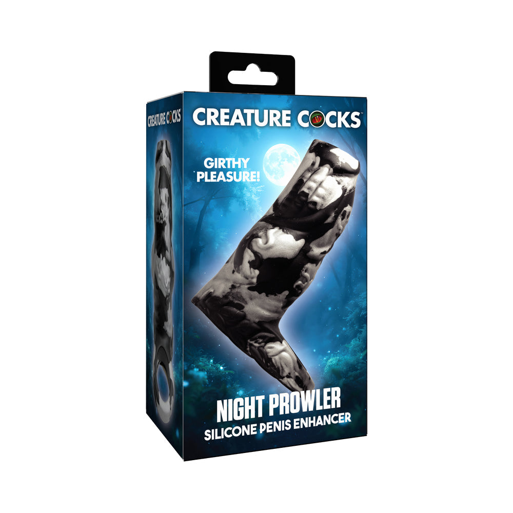 XR BRANDS - CREATURE COCKS NIGHT PROWLER SILICONE PENIS ENHANCER