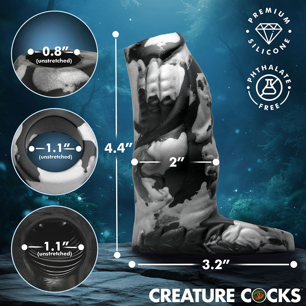 XR BRANDS - CREATURE COCKS NIGHT PROWLER SILICONE PENIS ENHANCER