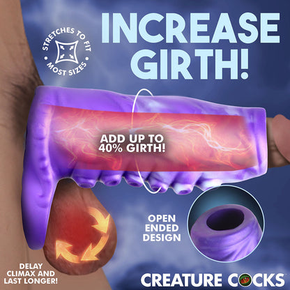 XR BRANDS - CREATURE COCKS TENTACLE SILICONE PENIS ENHANCER