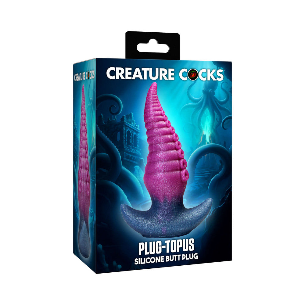 XR BRANDS - CREATURE COCKS OCTOPUS SILICONE BUTT PLUG