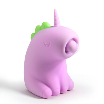 XR BRANDS - CREATURE CUTIES TAPPING SILICONE UNICORN STIMULATOR