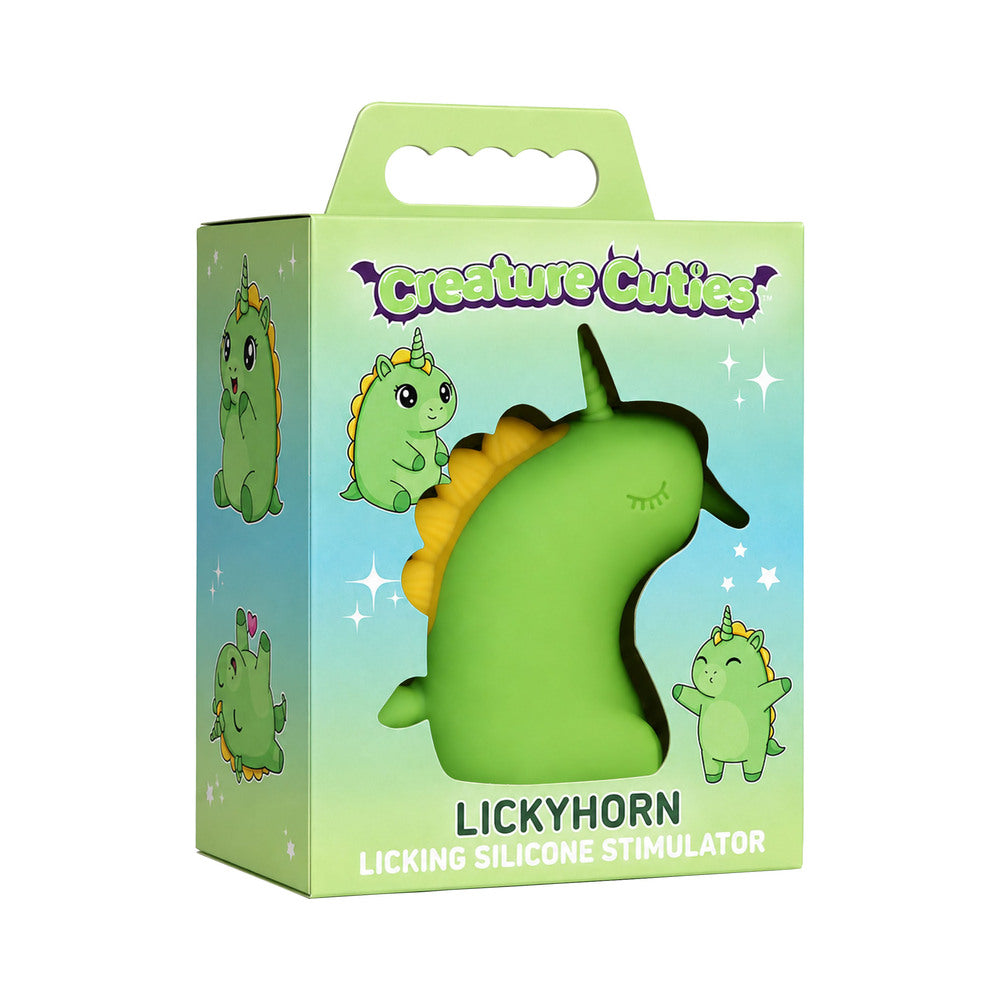 XR BRANDS - CREATURE CUTIES LICKYHORN LICKING SILICONE STIMULATOR