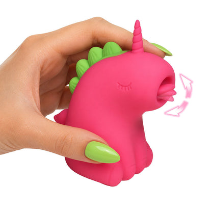 XR BRANDS - CREATURE CUTIES FLICKING SILICONE UNICORN STIMULATOR