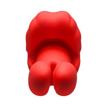 XR BRANDS - LICKGASM DOUBLE THRUSTING SILICONE VIBRATOR