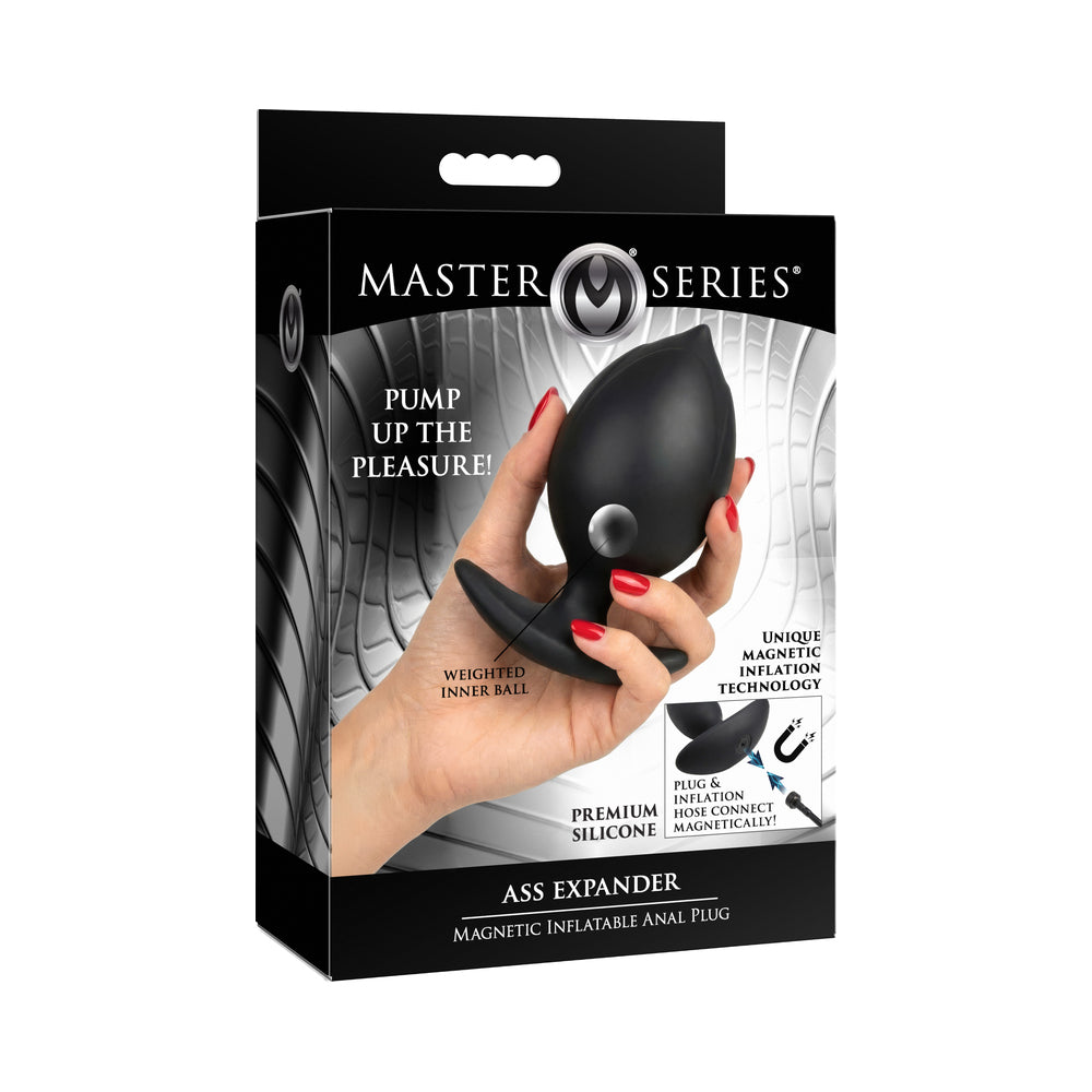 XR BRANDS - MASTER SERIES ASS EXPANDER MAGNETIC INFLATABLE ANAL PLUG