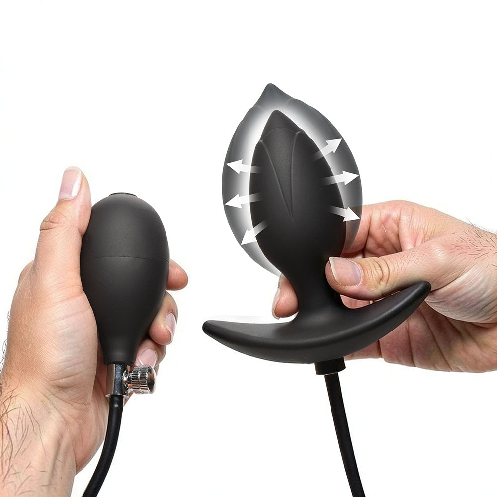 XR BRANDS - MASTER SERIES ASS EXPANDER MAGNETIC INFLATABLE ANAL PLUG