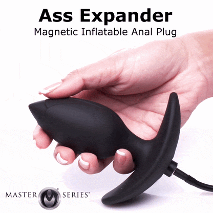 XR BRANDS - MASTER SERIES ASS EXPANDER MAGNETIC INFLATABLE ANAL PLUG