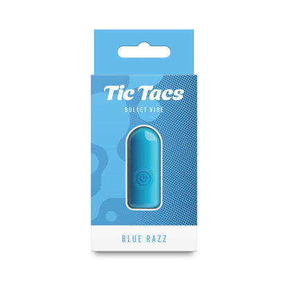 NS NOVELTIES - VIBRATEUR BULLET EN SILICONE TIC TAC BLUE RAZZ BLEU