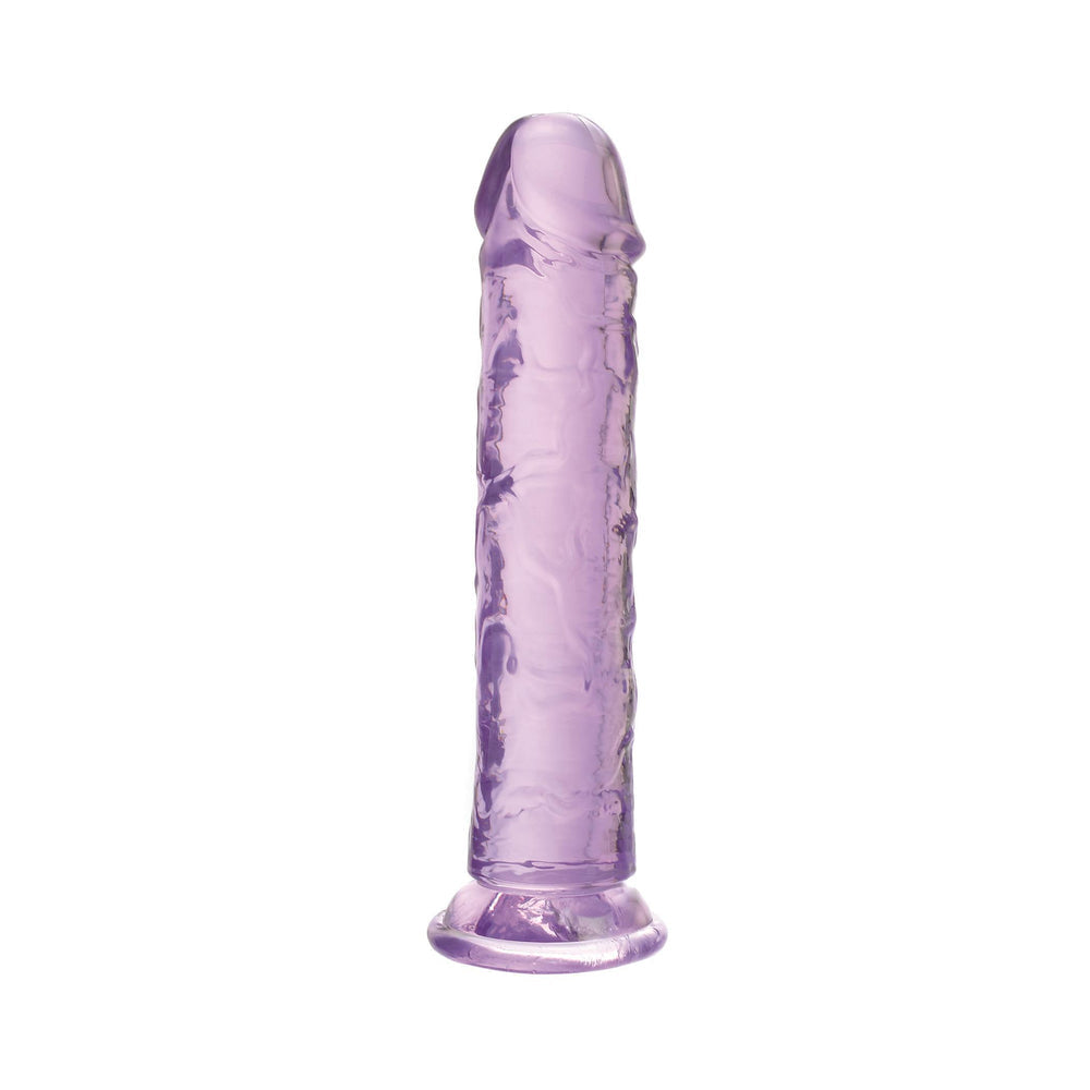 ADAM & EVE - CRYSTAL GEM 7 IN. DILDO AMETHYST