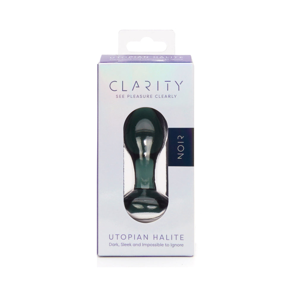 CREATIVE CONCEPTIONS - CLARITY UTOPIAN HALITE NOIR GLASS PLUG