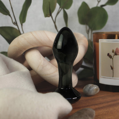 CREATIVE CONCEPTIONS - CLARITY UTOPIAN HALITE NOIR GLASS PLUG