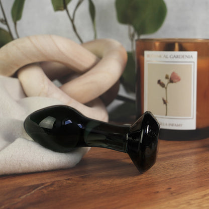 CREATIVE CONCEPTIONS - CLARITY UTOPIAN HALITE NOIR GLASS PLUG