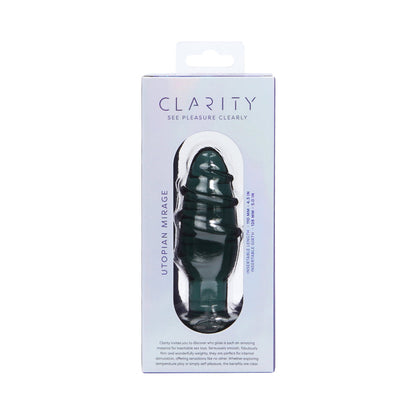 CREATIVE CONCEPTIONS - CLARITY UTOPIAN MIRAGE NOIR GLASS PLUG