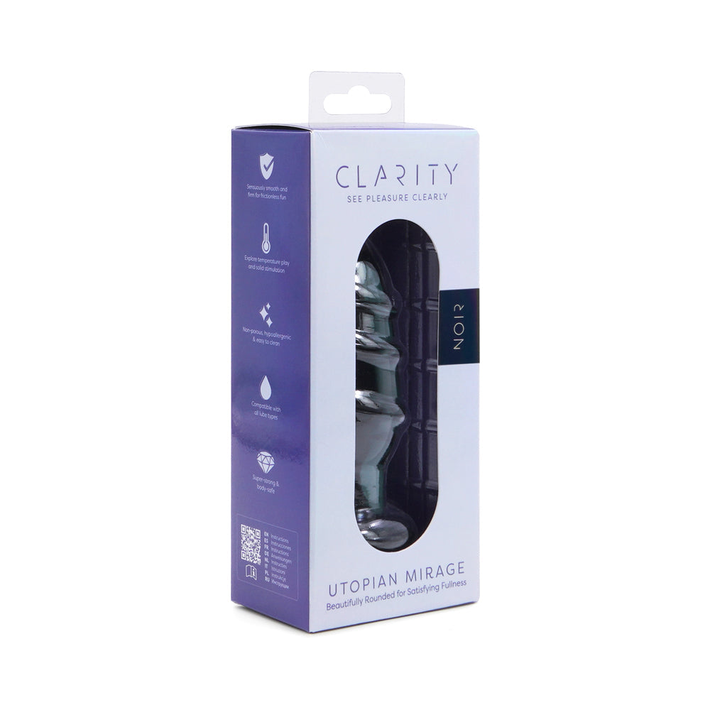 CREATIVE CONCEPTIONS - CLARITY UTOPIAN MIRAGE NOIR GLASS PLUG