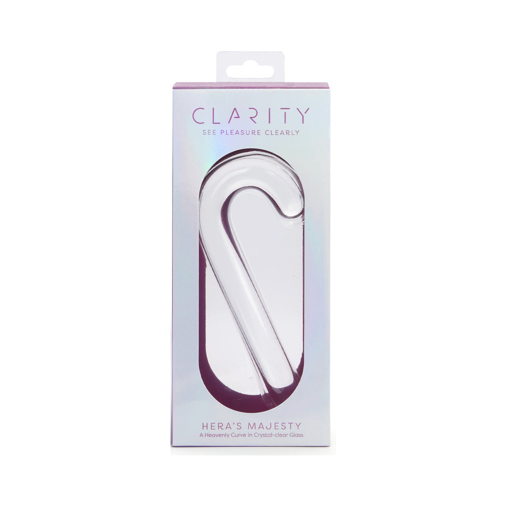 CREATIVE CONCEPTIONS - CLARITY HERA'S MAJESTY GLASS DILDO