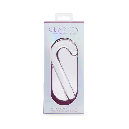 CREATIVE CONCEPTIONS - CLARITY HERA'S MAJESTY GLASS DILDO