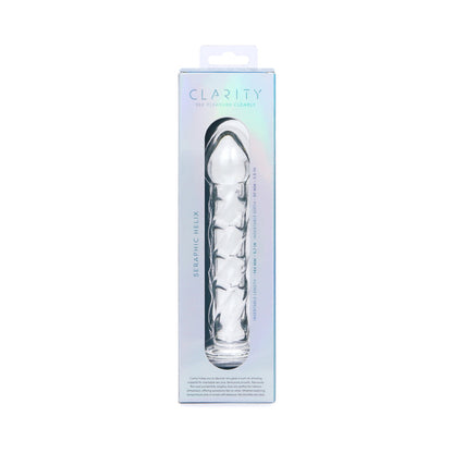 CREATIVE CONCEPTIONS - CLARITY SERAPHIC HELIX GLASS DILDO