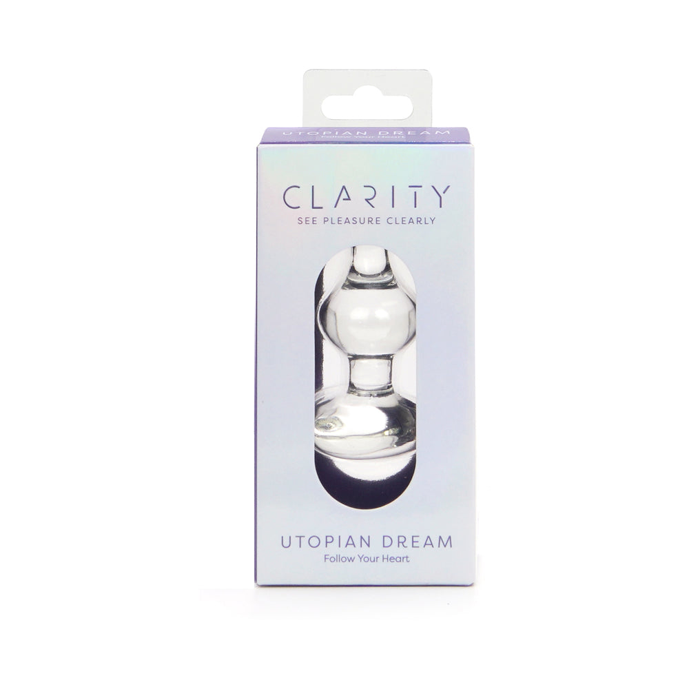 CREATIVE CONCEPTIONS - CLARITY UTOPIAN DREAM GLASS PLUG