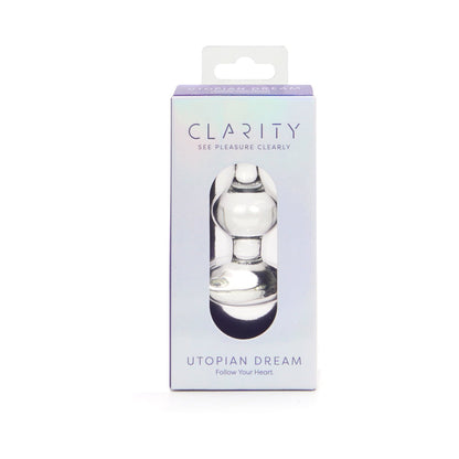 CREATIVE CONCEPTIONS - CLARITY UTOPIAN DREAM GLASS PLUG