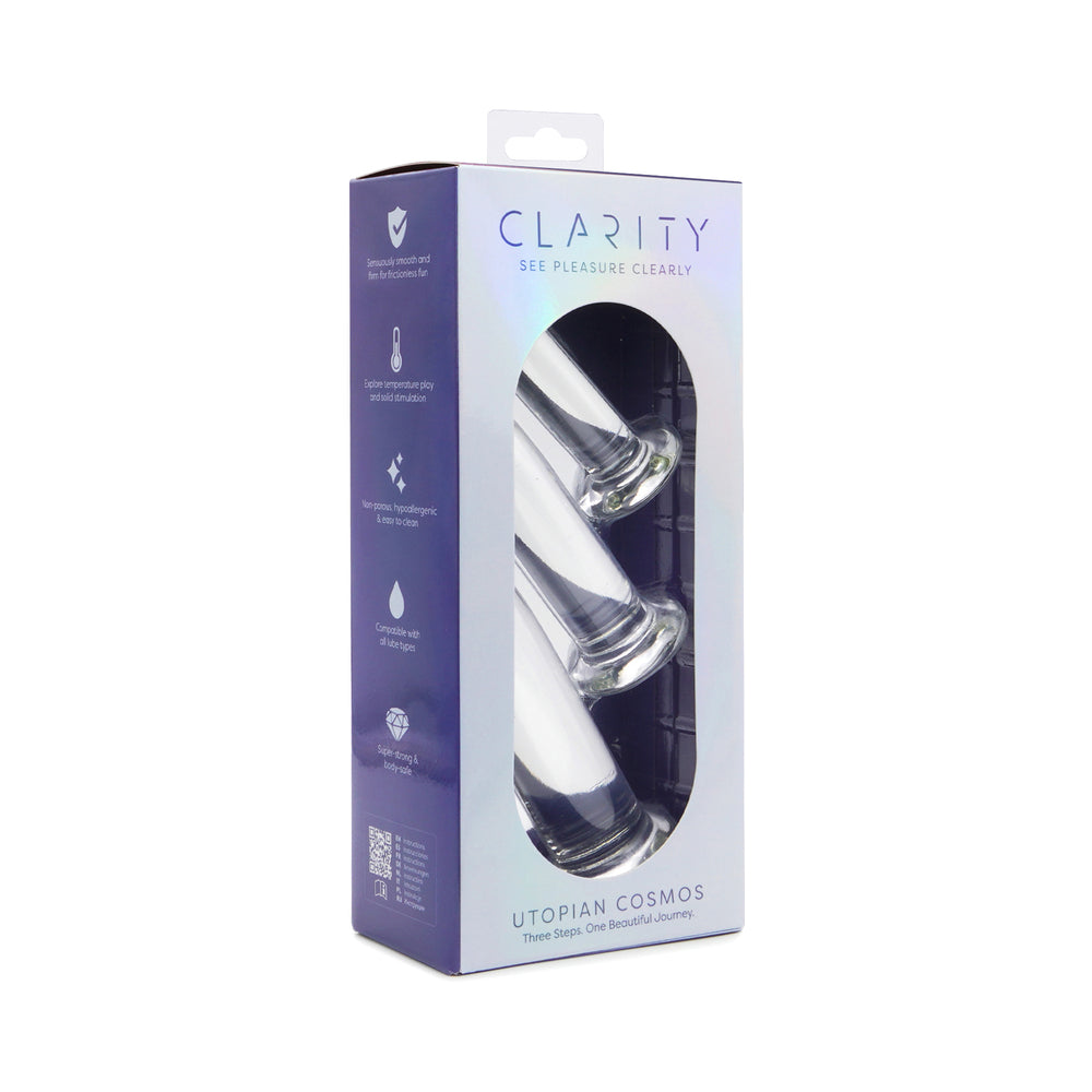 CREATIVE CONCEPTIONS - CLARITY UTOPIAN COSMOS GLASS DILATOR SET