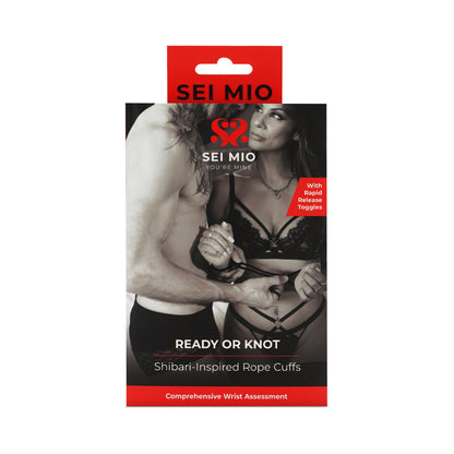 CREATIVE CONCEPTIONS - SEI MIO READY OR KNOT PRE-TIED ROPE CUFFS