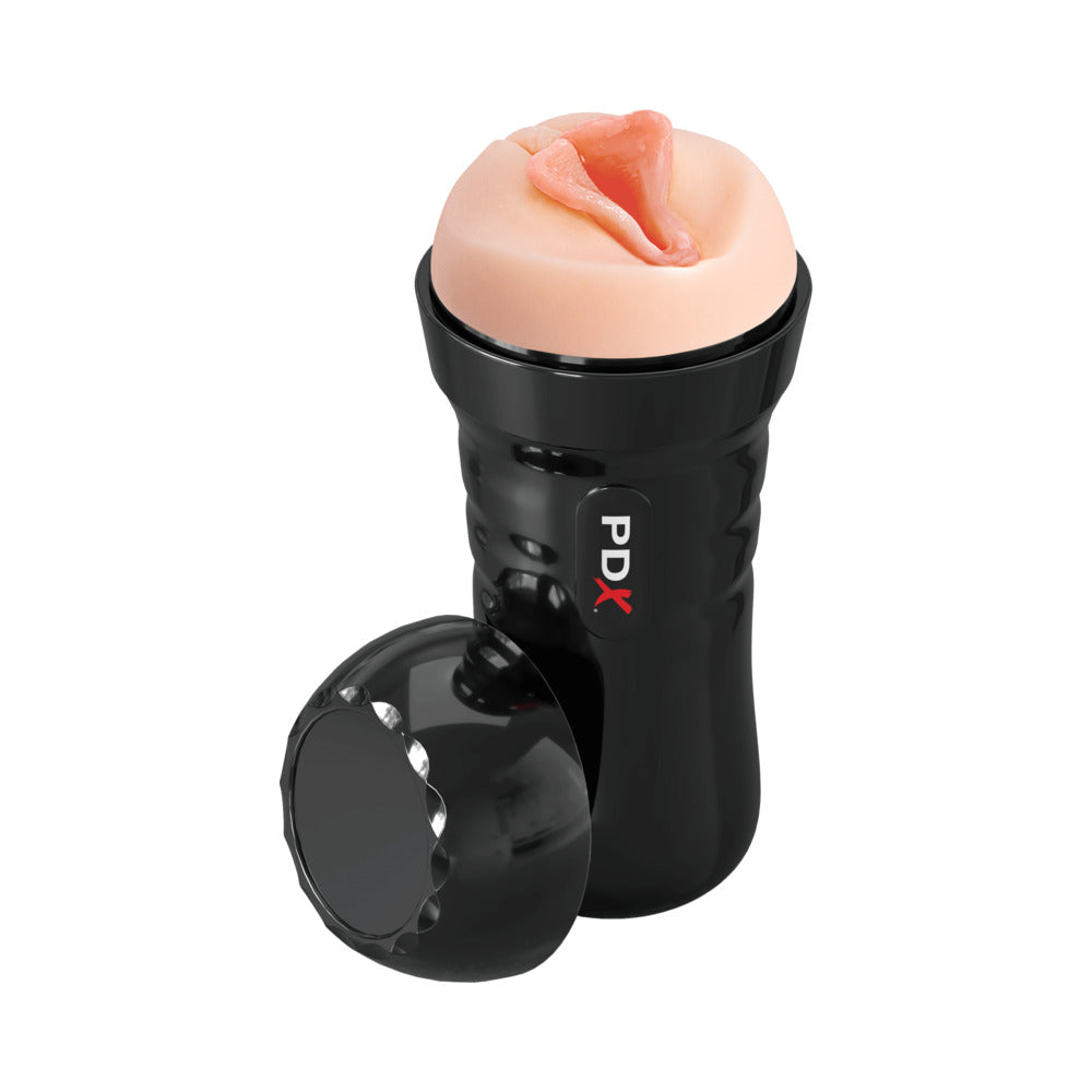 PDX BRANDS - PDX EXTREME WET PUSSIES SELF-LUBRICATING SUPER LUSCIOUS LIPS: CONTROL FREAK LIGHT