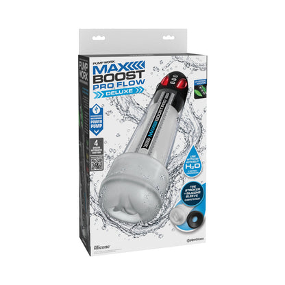 PIPEDREAM - PUMPWORX MAXBOOST PRO FLOW (DELUXE KIT) BLACK