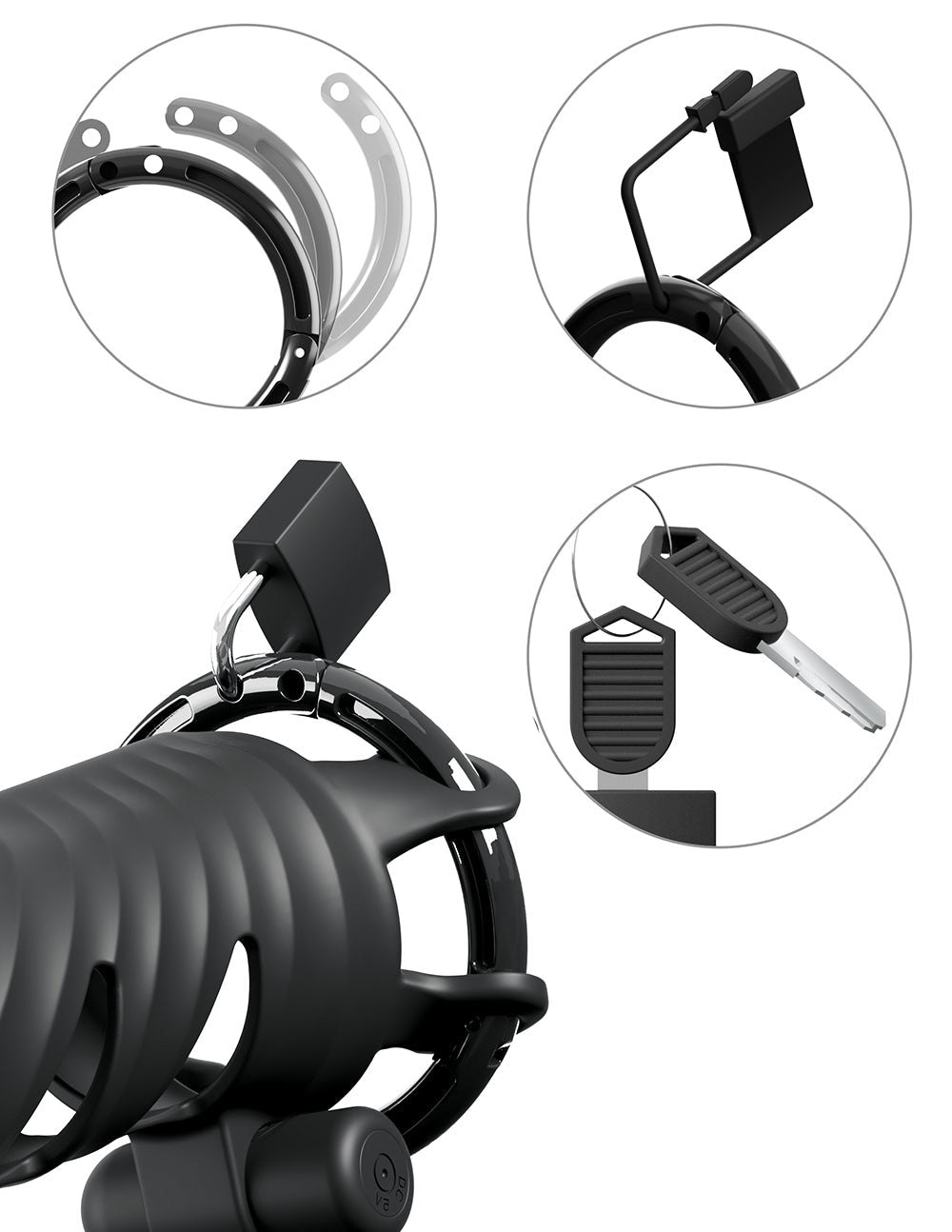 PIPEDREAM - FANTASY C-RINGZ CONTROLCORE HARNESS