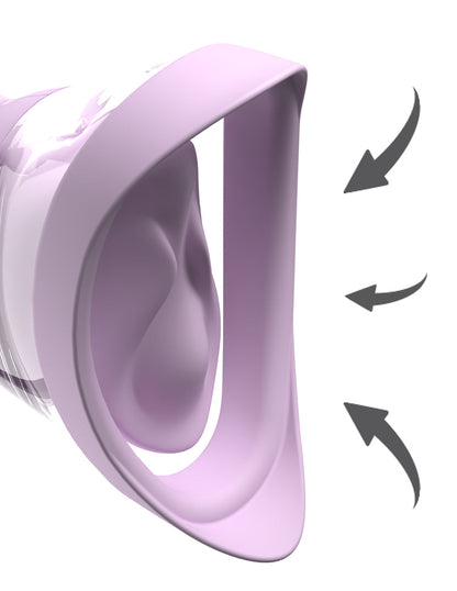 PIPEDREAM - FANTASY FOR HER VELOURA TOUCH PLEASURE PUMP PURPLE