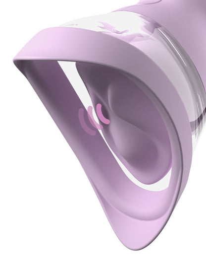 PIPEDREAM - FANTASY FOR HER VELOURA TOUCH PLEASURE PUMP PURPLE